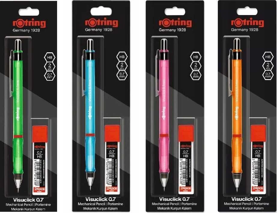 Rotring Visuclick Žalias automatinis pieštukas 0,7 mm + HB grafitas 2102713