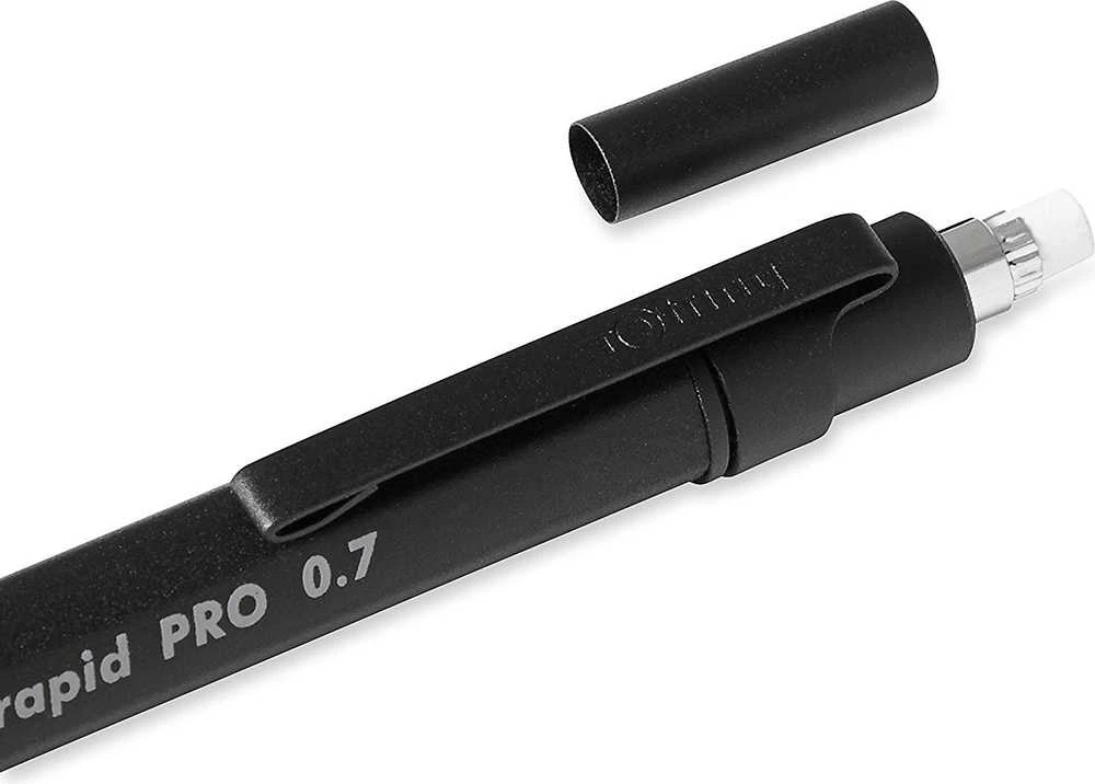 rotring Rapid Pro mechaninis pieštukas Matinis juodas DB 2,0 mm