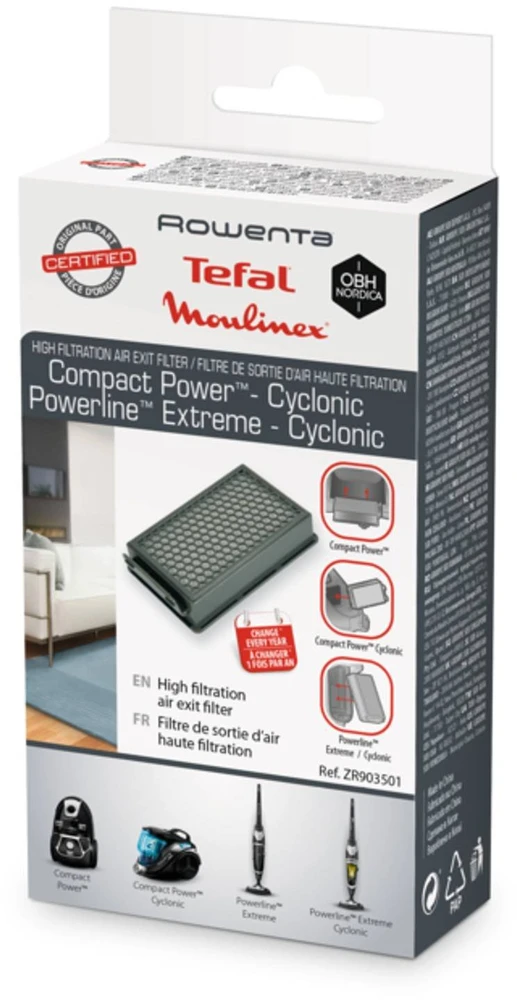 Rowenta HEPA filtrai „Powerline Extreme“