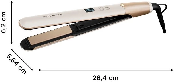 Rowenta Plaukų tiesintuvas | SF4633F0 Express Shine | Ceramic heating system | Ionic function | Temperature (max) 210 °C | Number of heating levels 8 | rusvai gelsvas
