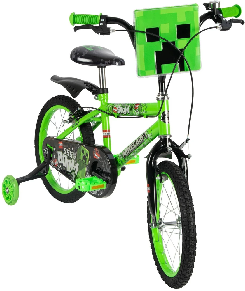 Huffy Minecraft 16" dviratis, Žalias 21404W