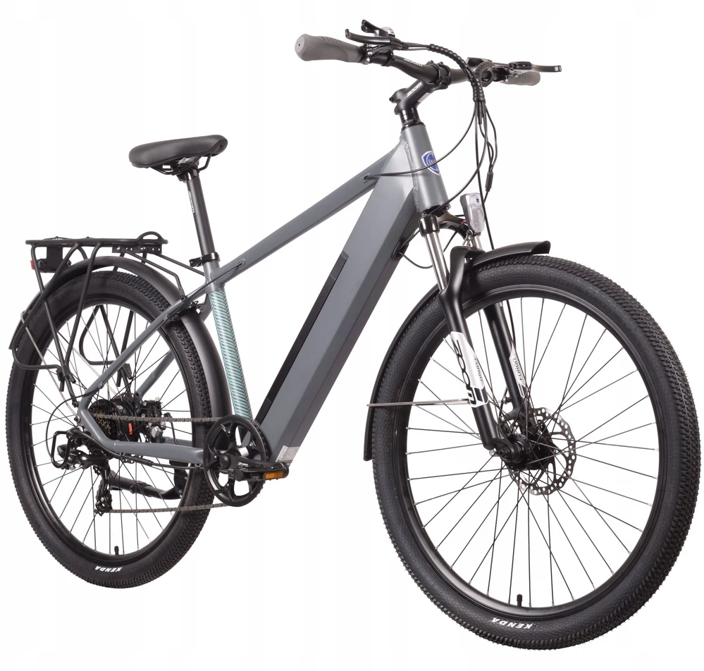Airwheel Lancia Genio E-Bike, City E-Bike, Motor power 250 W, Wheel size 27.5 ", Garantija 24 month(s), Sidabrinis
