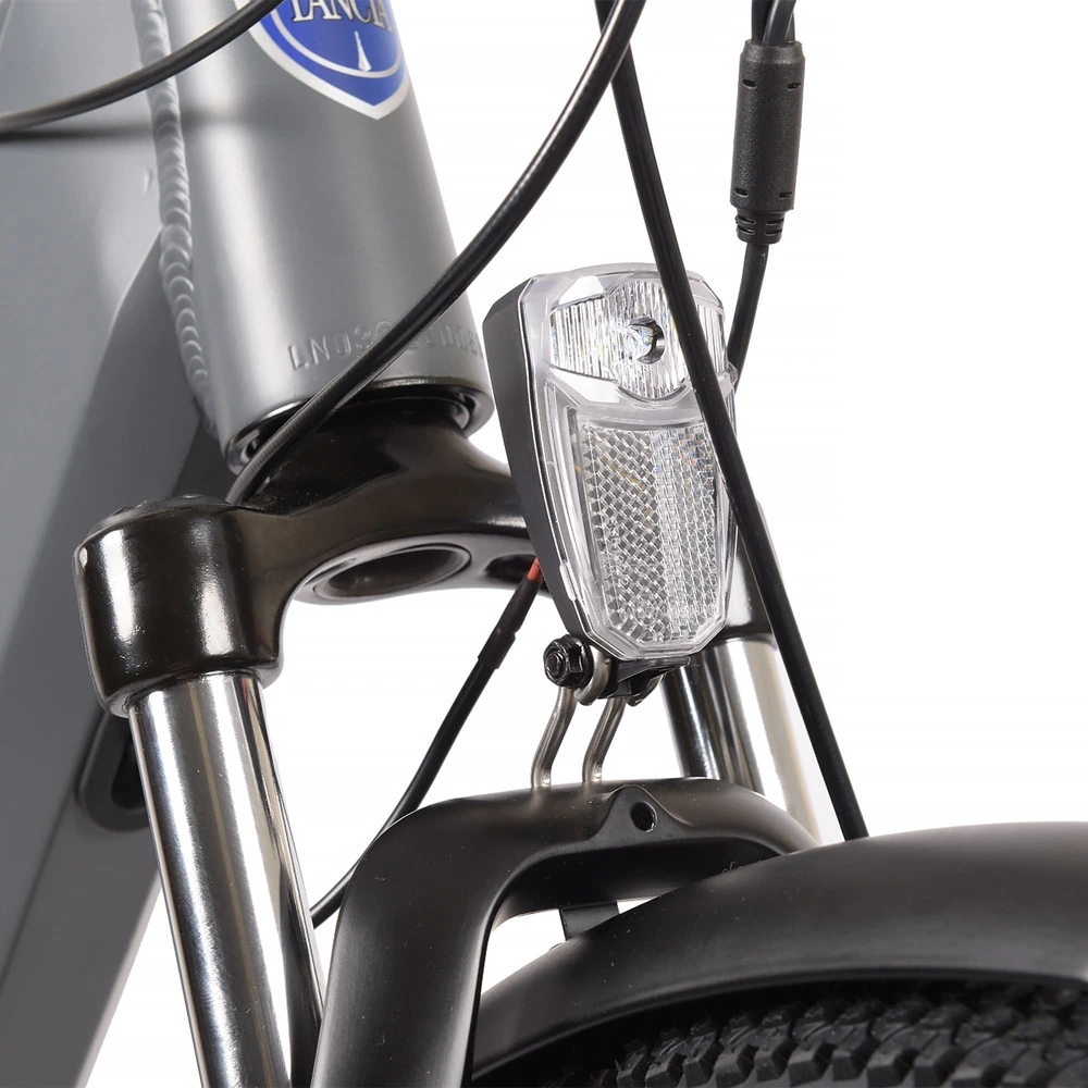 Airwheel Lancia Genio E-Bike, City E-Bike, Motor power 250 W, Wheel size 27.5 ", Garantija 24 month(s), Sidabrinis