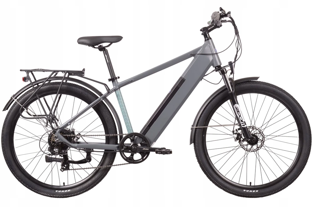 Airwheel Lancia Genio E-Bike, City E-Bike, Motor power 250 W, Wheel size 27.5 ", Garantija 24 month(s), Sidabrinis