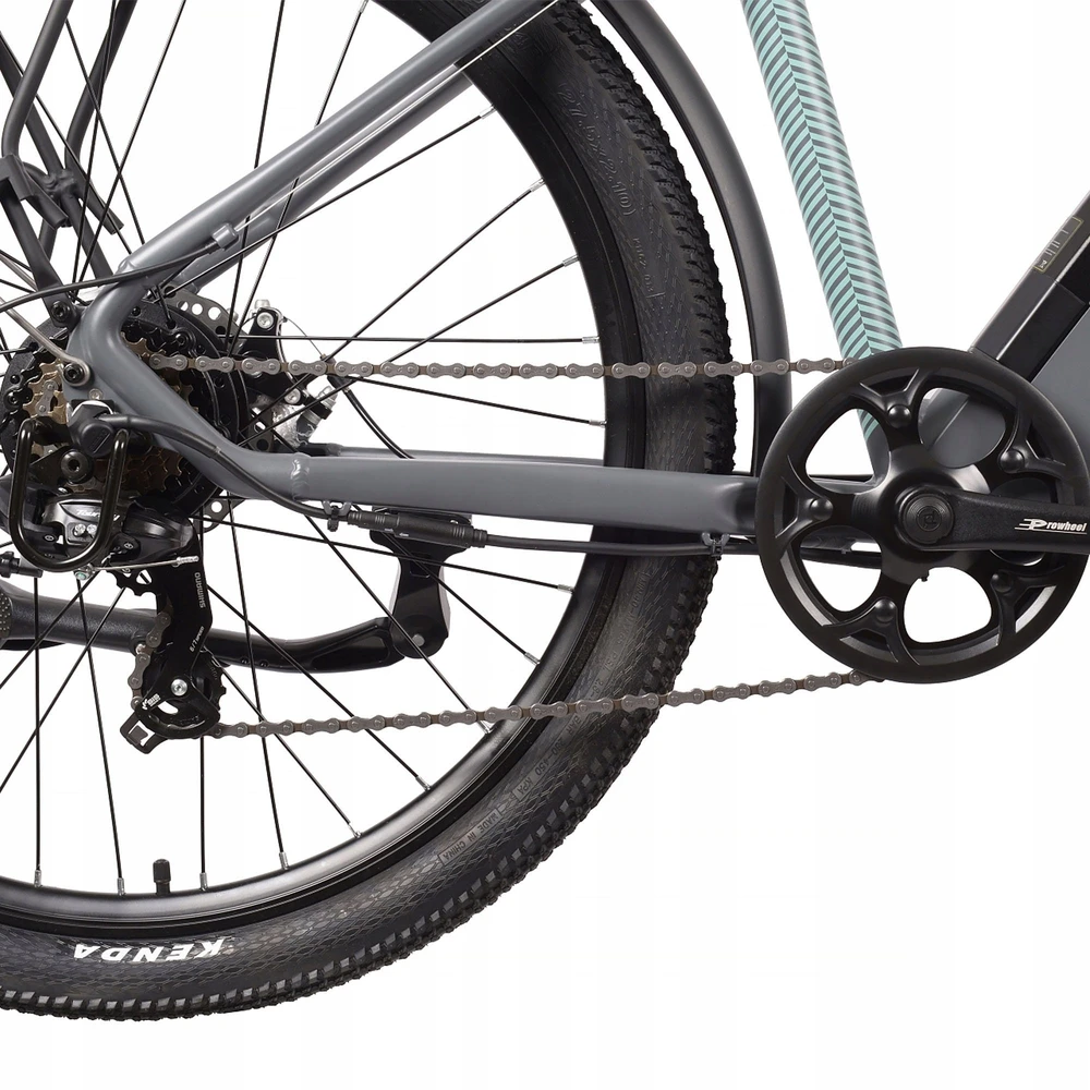 Airwheel Lancia Genio E-Bike, City E-Bike, Motor power 250 W, Wheel size 27.5 ", Garantija 24 month(s), Sidabrinis