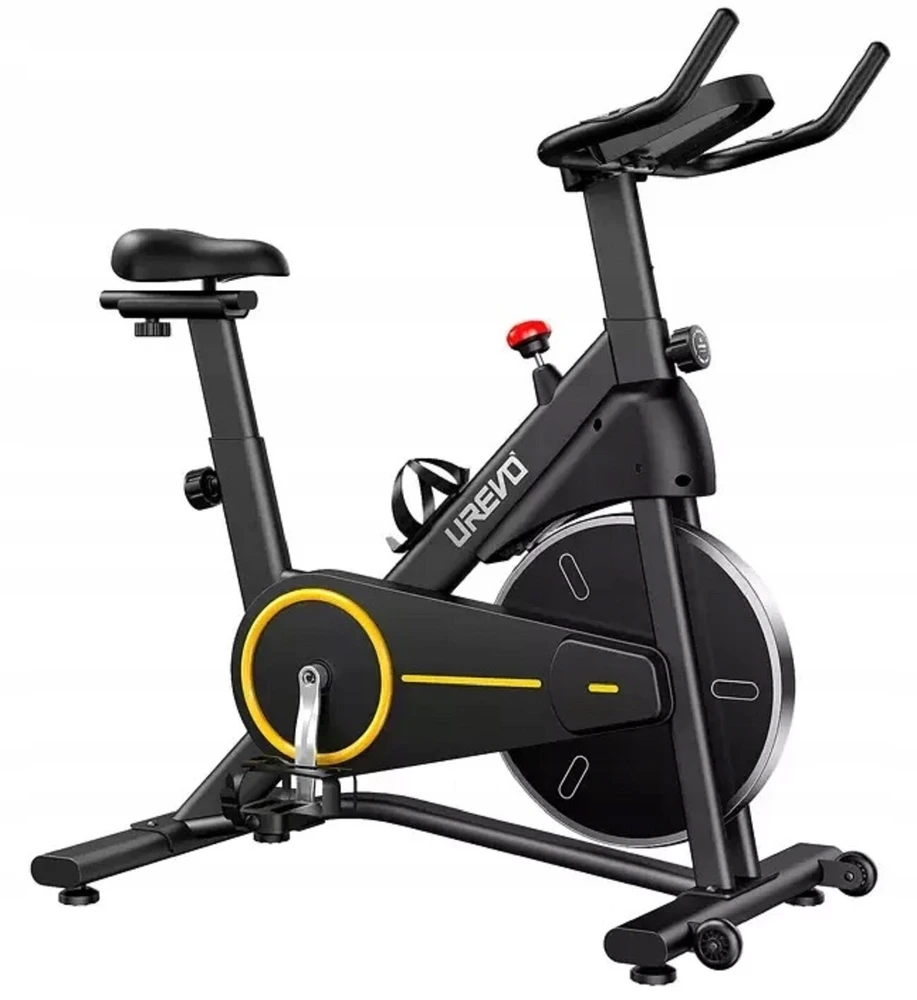Urevo T1 Rower treningowy juoda-geltona