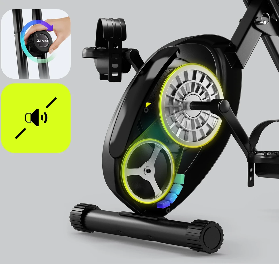 Rower stacionarus Zipro Rower składany Eclipse X