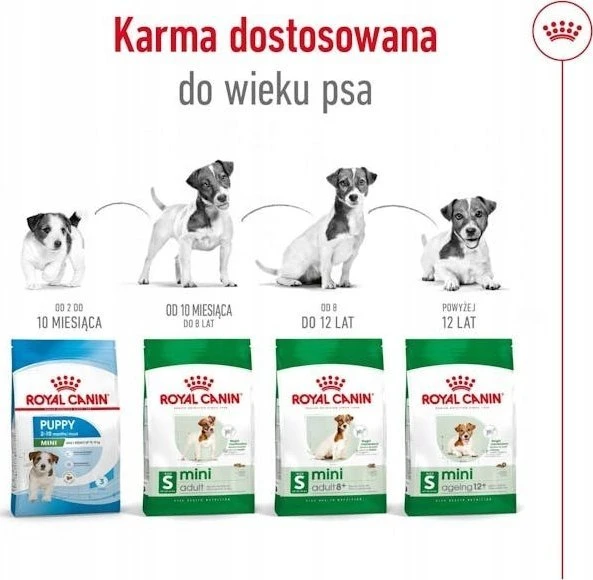 Šunų Maistas - Royal Canin Suaugusiųjų Mini S 4kg