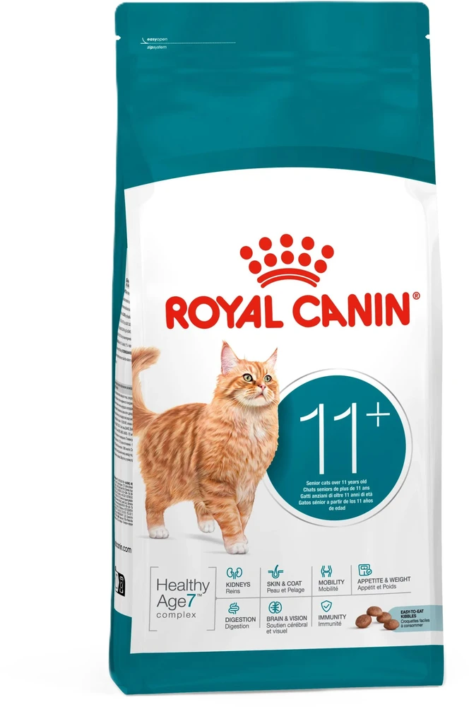 Kačių Maistas - Royal Canin Ageing 11+ Sausas 2kg Baltymai 30% Riebalai 17% Paukštiena