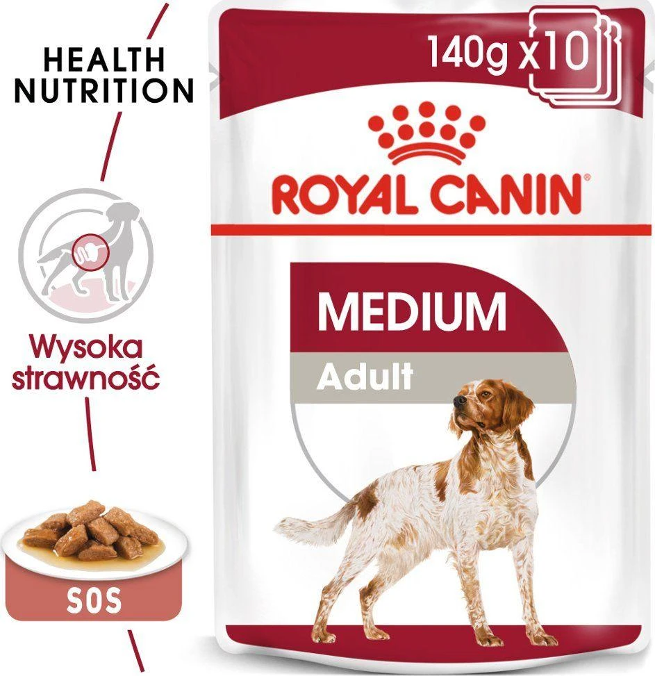 SHN Dog Medium Adult Gravy 10x140 g
