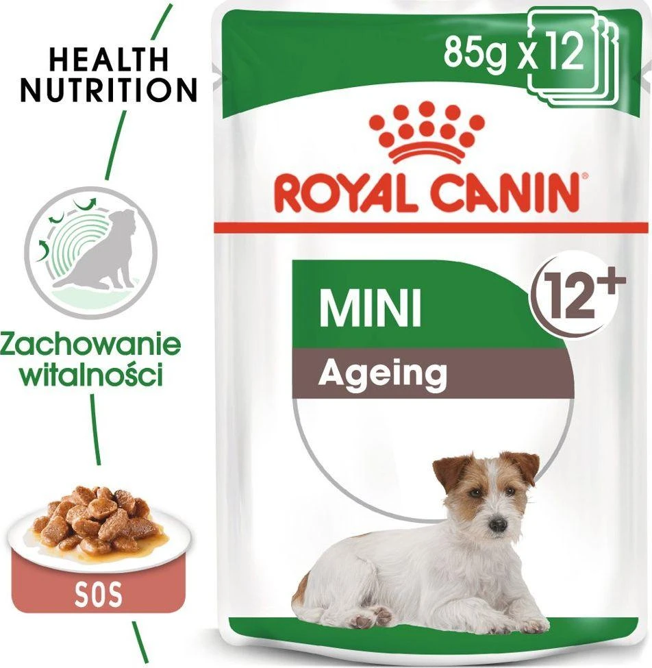 Šunų Maistas - Royal Canin Mini Senėjimas 12+ 12x85g