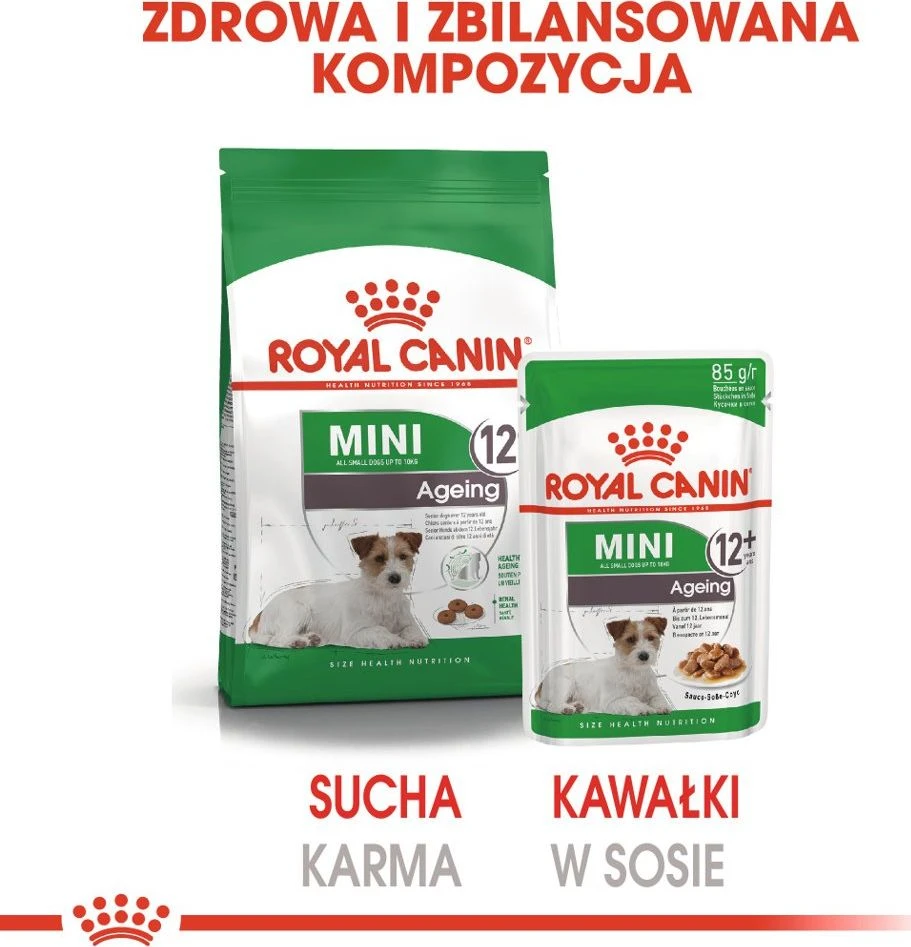 Šunų Maistas - Royal Canin Mini Senėjimas 12+ 12x85g