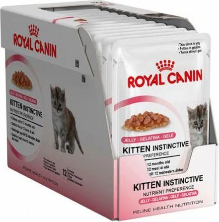 FHN Cat Kitten Instinctive Jelly 12x85 g