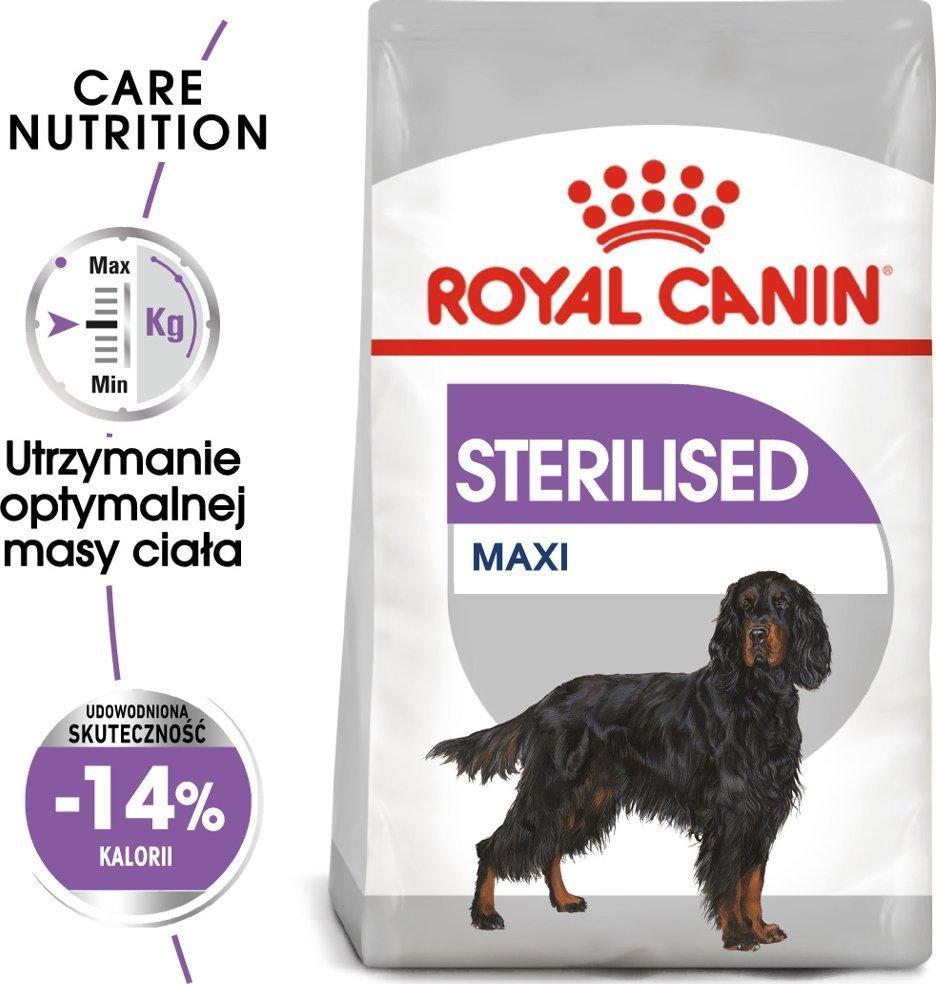 ROYAL CANIN CCN Maxi Sterilized Adult - sausas šunų maistas - 12 kg