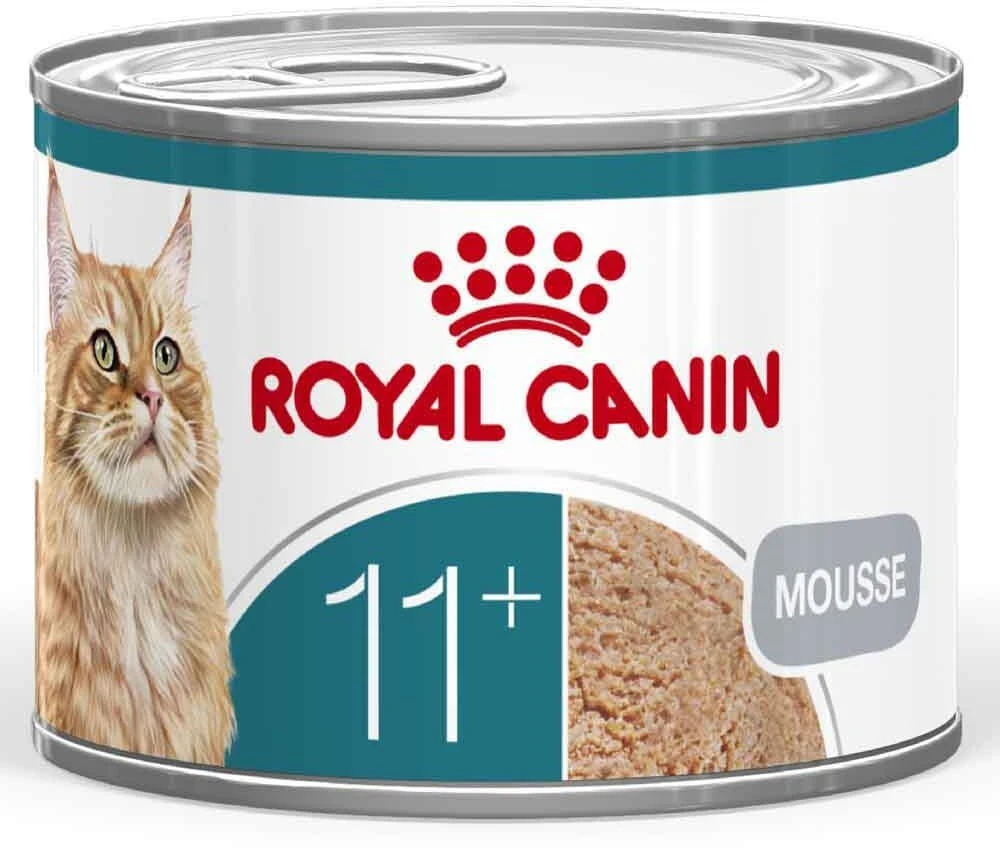 ROYAL CANIN Ageing 11+ Mousse – šlapias kačių maistas – 85g