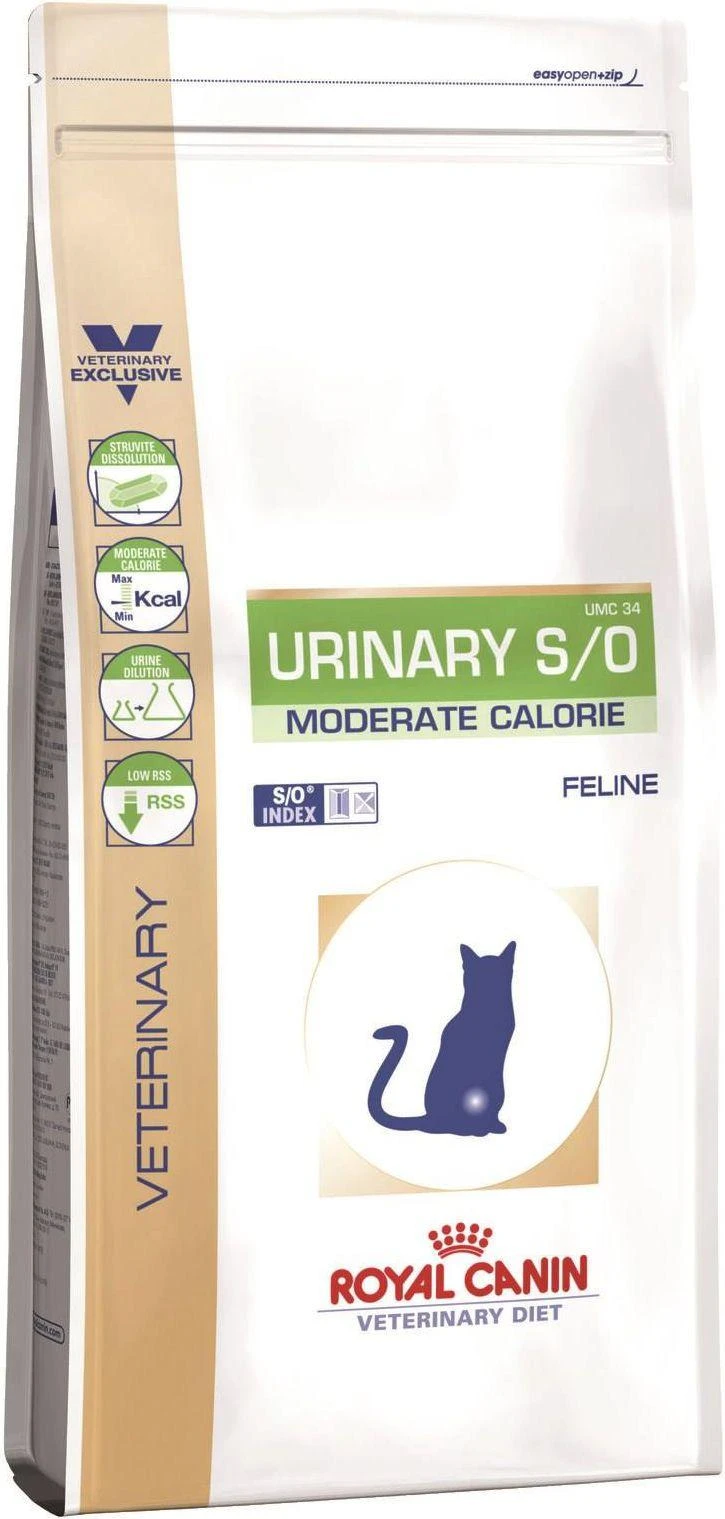 Royal Canin VD Cat Urinary S/O Moderate Calorie 9kg