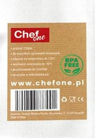 Royal Catering ChefOne vakuuminio pakavimo maišeliai 28 cm x 40 cm 50 vnt.