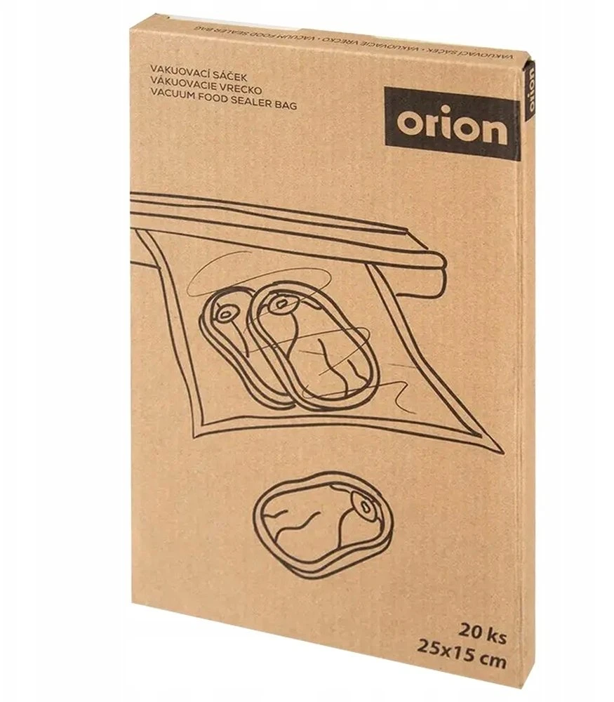 Royal Catering Orion Maisto vakuuminiai maišeliai 25x15 cm, 20 vnt.
