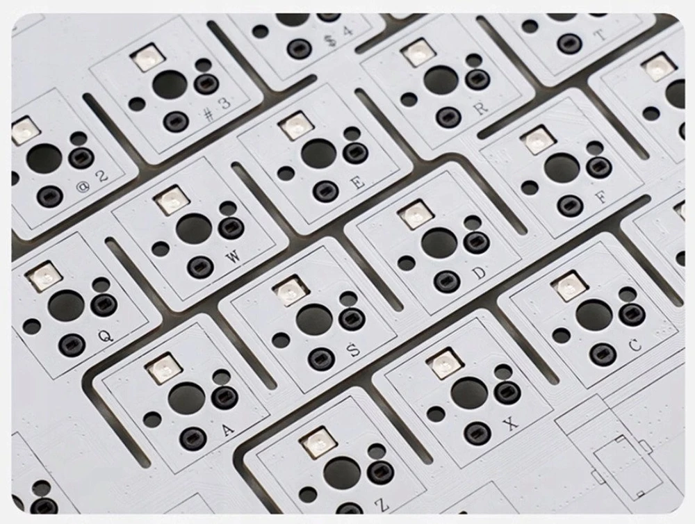 Royal Kludge RK R75 RGB Phantom laidinė klaviatūra | 75%, Hot-swap, Sidabrinis switches, US