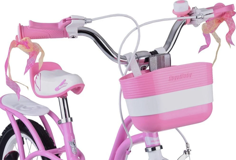 RoyalBaby Bicycle 16" Little Swan retro vaikiški krepšelio šoniniai ratai RB16-18