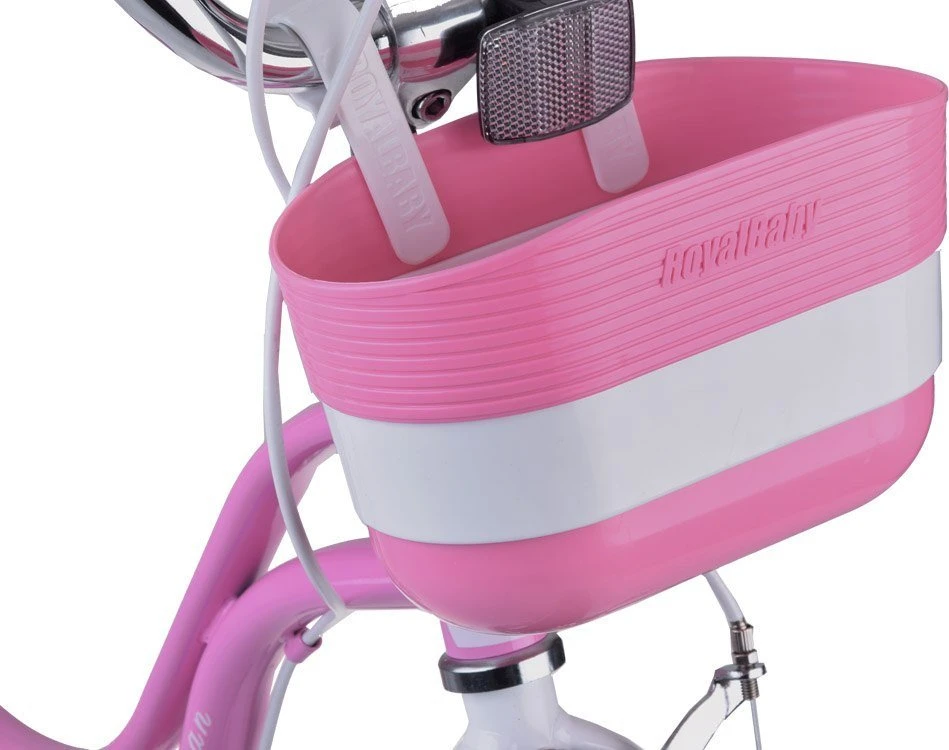 RoyalBaby Bicycle 16" Little Swan retro vaikiški krepšelio šoniniai ratai RB16-18