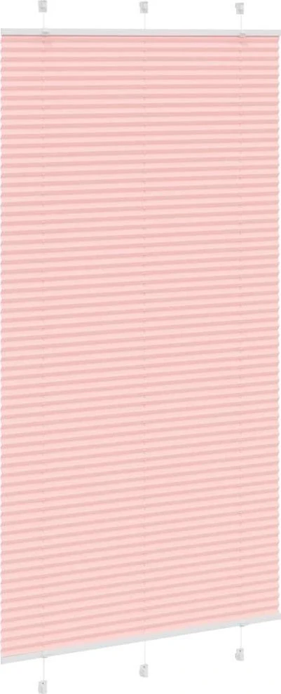 Klostuotos žaliuzės, rožinės, 100x200 cm, audinys, plotis 99,4 cm, poliesteris