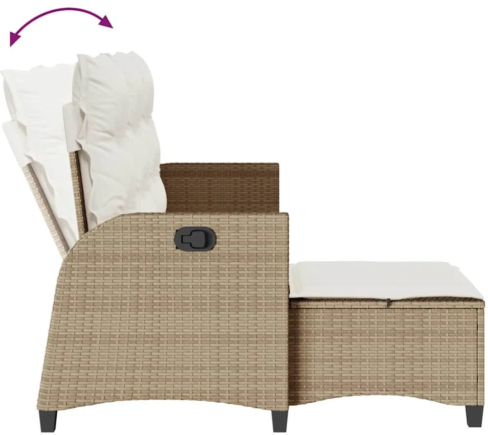 Atlošiama sodo sofa su pagalvėlėmis L formos smėlio spalvos