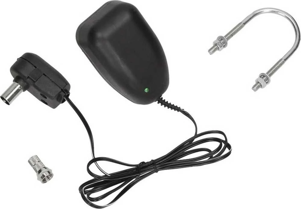 Oem Lauko visur kryptinė antena DVB-T antžeminės televizijos priėmimui - pilka Wiedyska