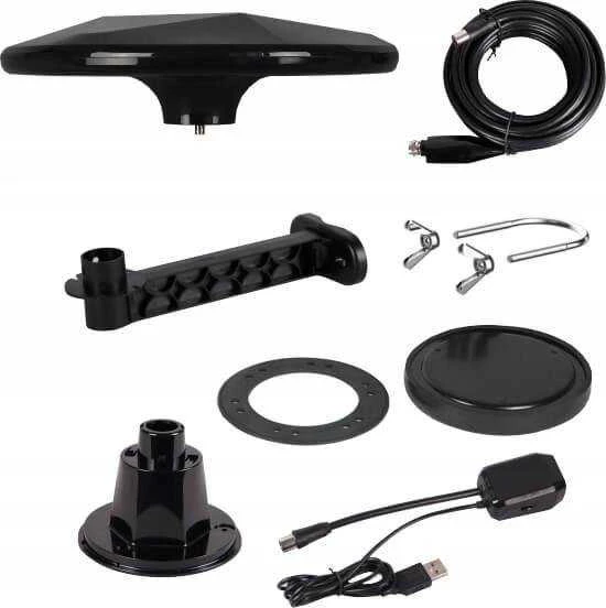 Oem Mobiliosios televizijos antena UFO STRONG ULTRA MI-ANT07 Mistral juoda