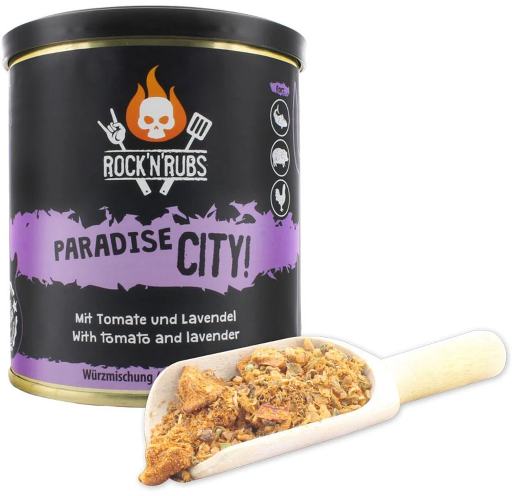 ROCK'N'RUBS Frontline Universalūs Prieskoniai "Paradise City", 140 g