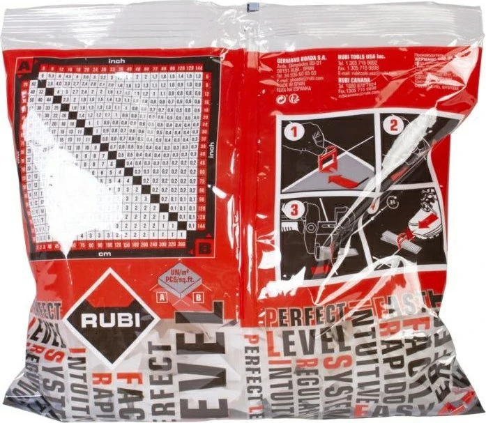 RUBI PASKI 3-12 mm 0,5 mm DELTA (B-100 vnt.)