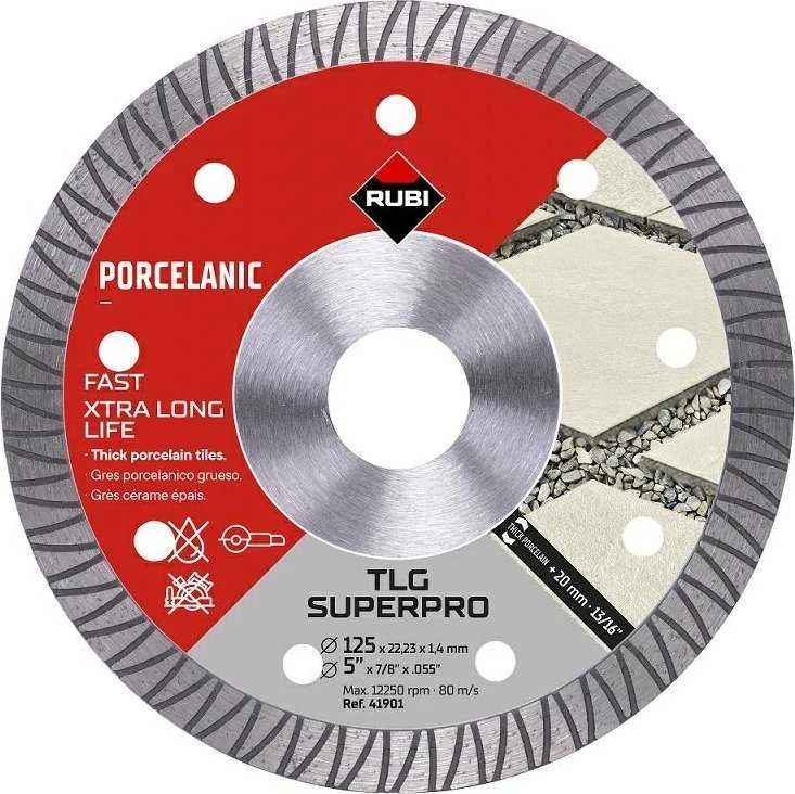 Deimantinis pjovimo diskas Rubi TLG 125 EXT SUPERPRO; 125 mm