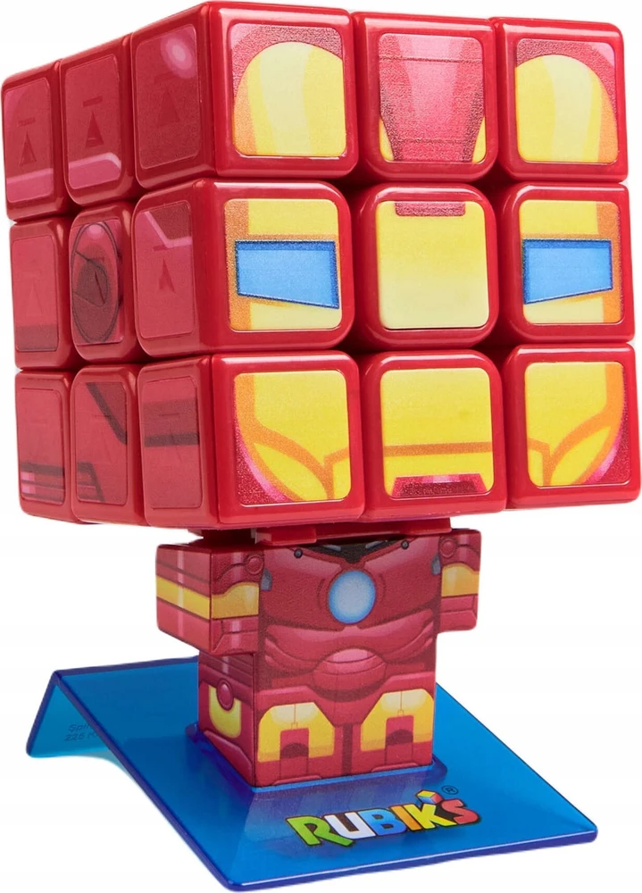 Spin Master Rubiks Rubiko kubas 3x3 – Geležinis žmogus (6071041)