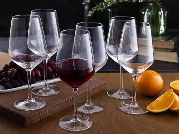 Rubin 6 vnt. raudonojo vyno taurių rinkinys, 530 ml