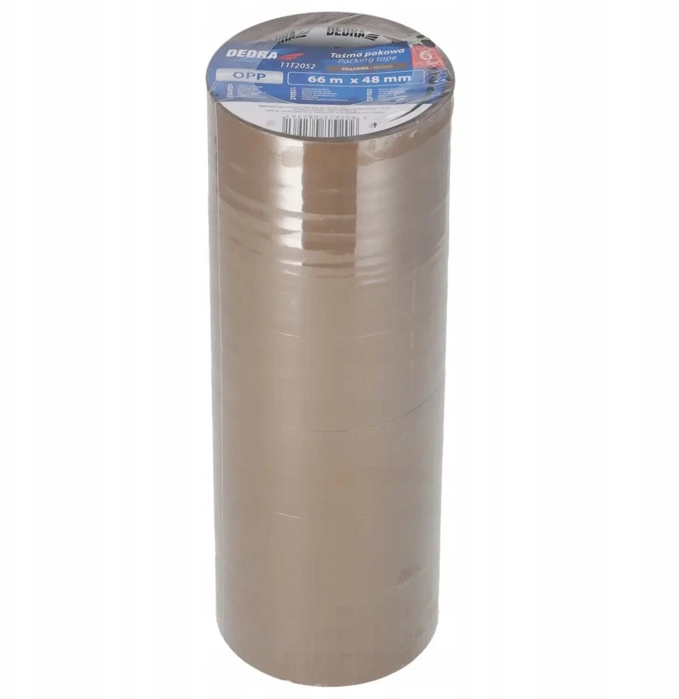 Taśma Ruda pakavimo juosta 48 mm x 66 m, 6 vnt. rinkinys