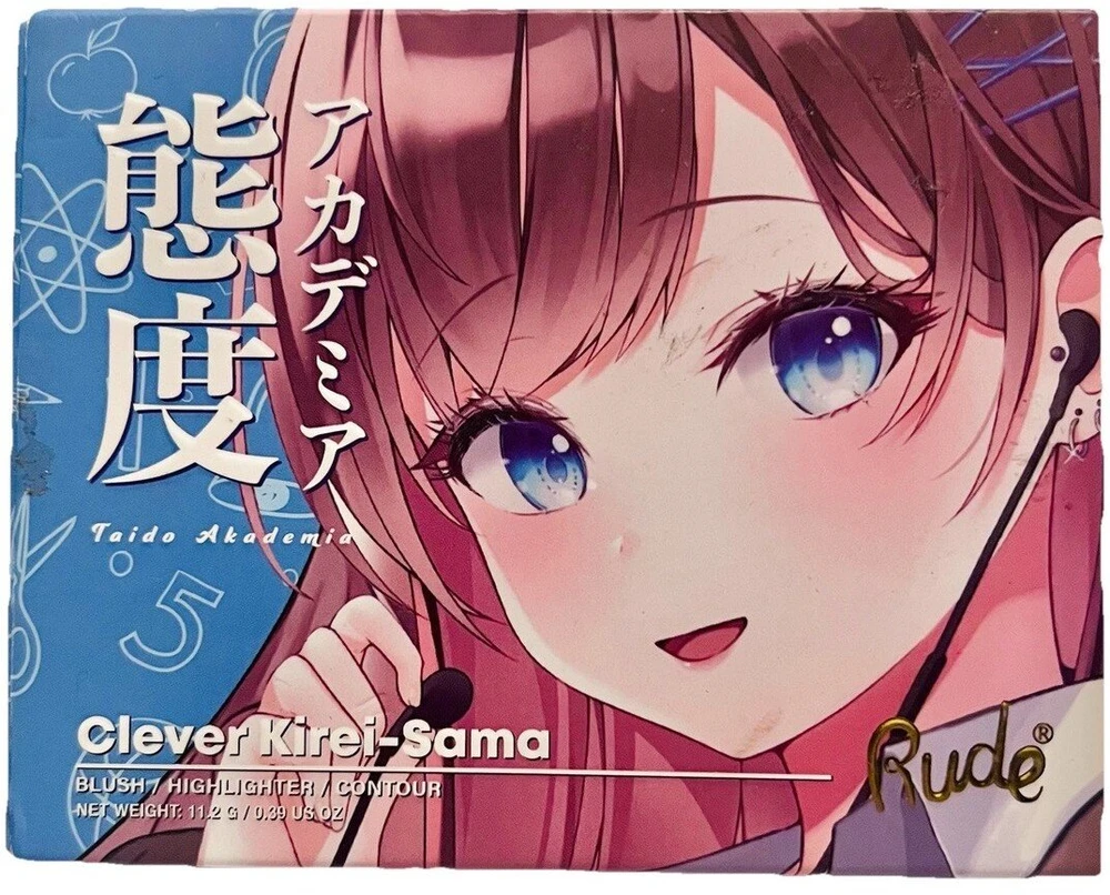 Rude Cosmetics Clever Kirei-Sama Multi-use Face Palette 4 Shades