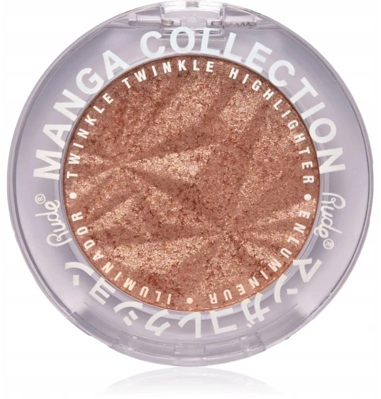 Rude Cosmetics Twinkle Twinkle Illuminating Highlighter Palette Rudeko's Dragon, 4 g