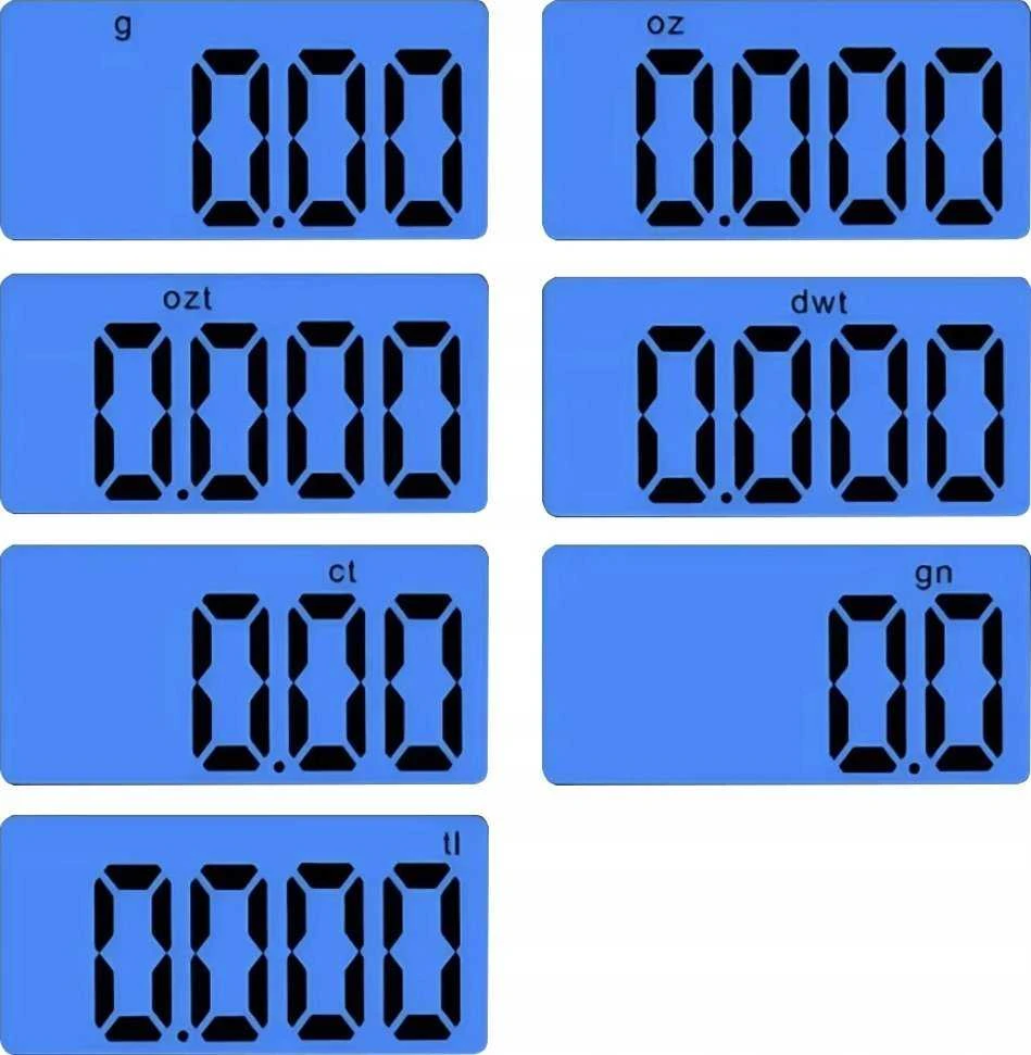 Virtuvinės svarstyklės Ruhhy Kišeninės svarstyklės 500 x 0,1g su atvartu 23573