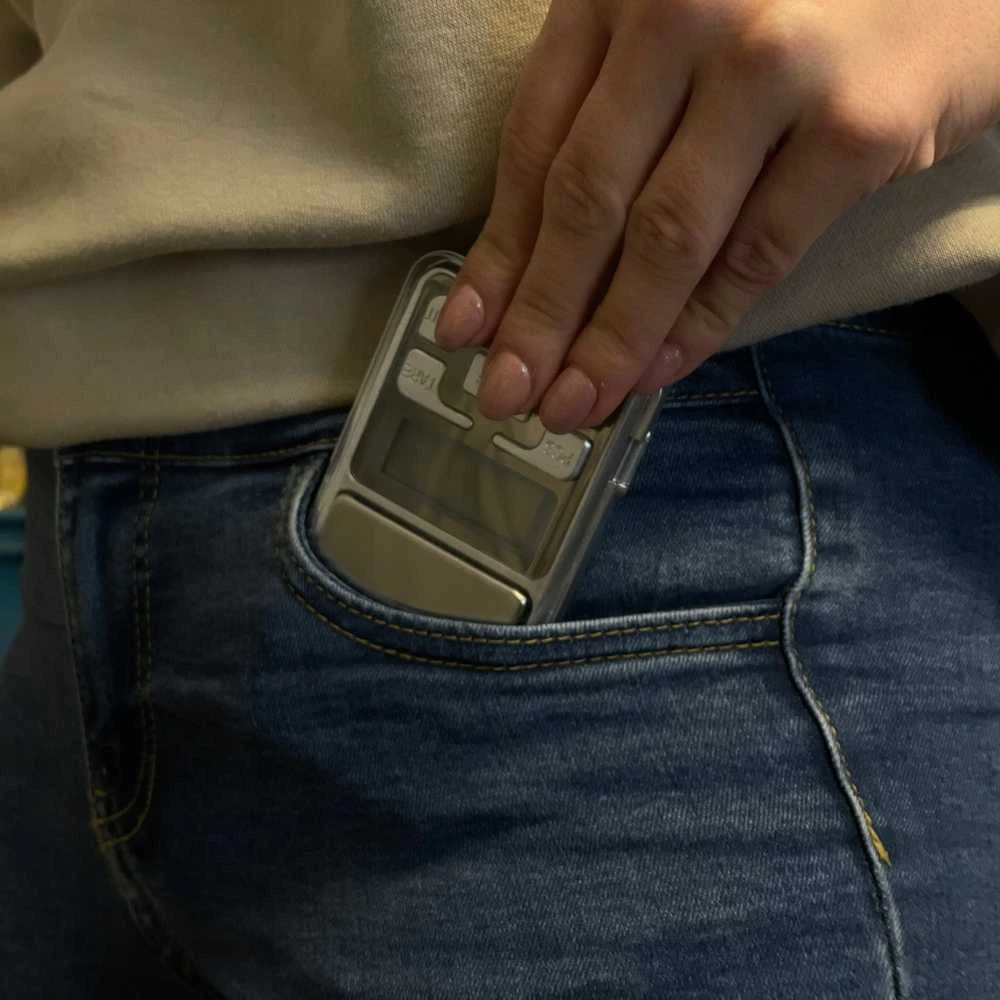 Virtuvinės svarstyklės Kišeninės svarstyklės 500x0,1g Ruhhy 24209