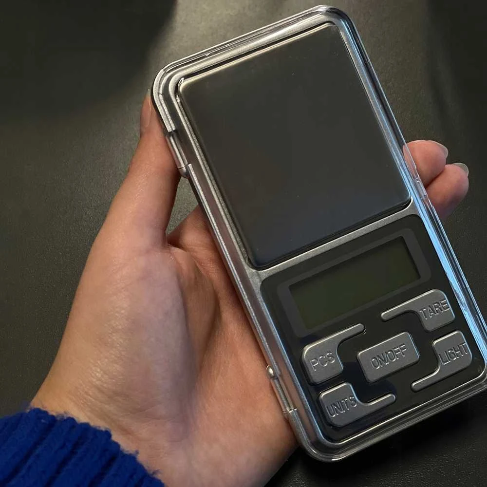 Virtuvinės svarstyklės Kišeninės svarstyklės 500x0,1g Ruhhy 24209