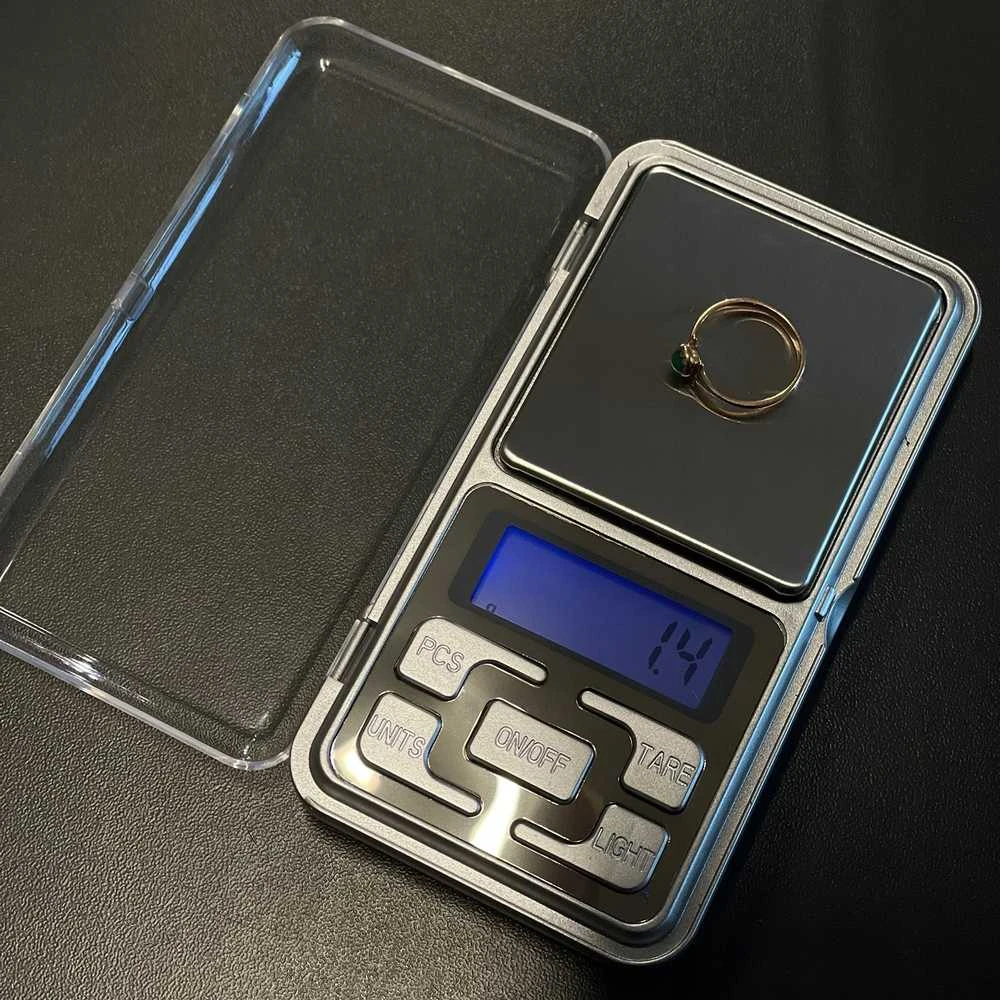 Virtuvinės svarstyklės Kišeninės svarstyklės 500x0,1g Ruhhy 24209