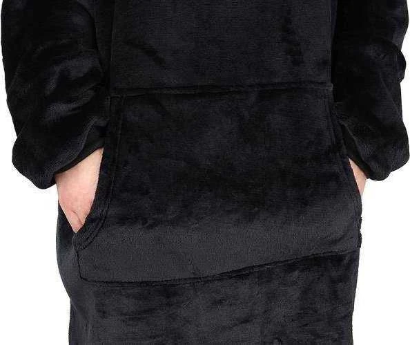 Ruhhy XXL sweatshirt - juodas blanket