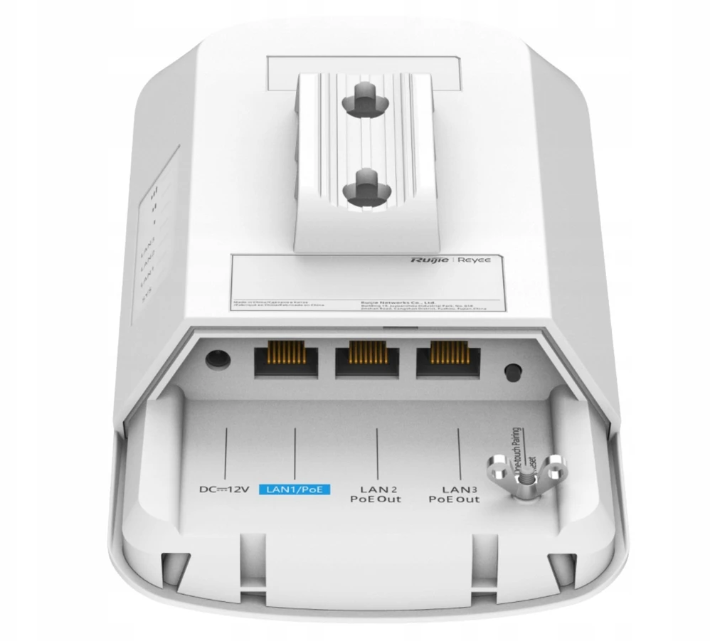Belaidis LAN perdavimas (Bridge) Ruijie RG-EST330F-P (2,4 GHz / 5 GHz, 3km, 1 vnt.)