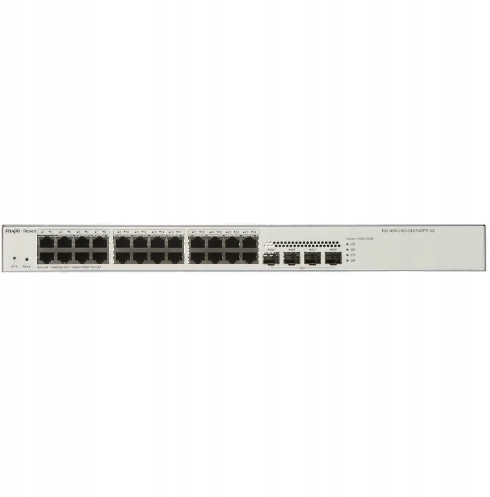 Šakotuvas Jungiklis Ruijie Reyee RG-NBS3100-24GT4SFP-V2