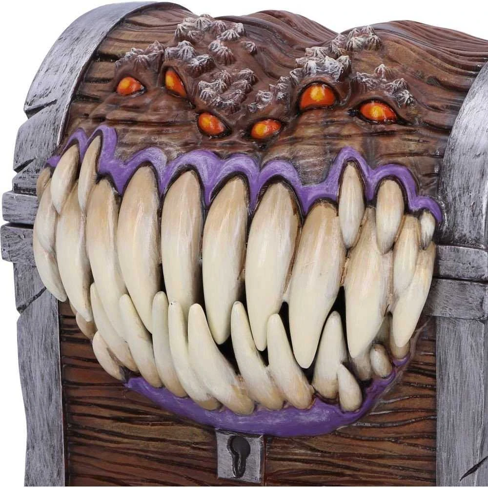 Nemesis Now Dungeons & Dragons Mimic Kauliukų Laikymo Dėžutė | 11.3cm