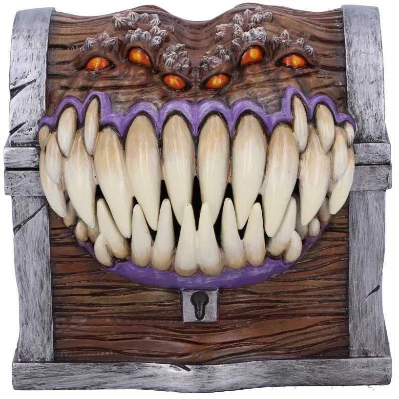 Nemesis Now Dungeons & Dragons Mimic Kauliukų Laikymo Dėžutė | 11.3cm