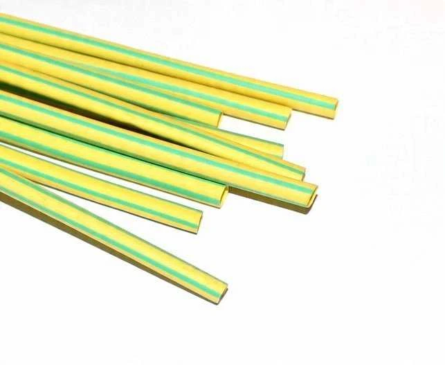 Radpol Termovamzdelis 4.8/2.4mm, geltonas-žalias, 1m