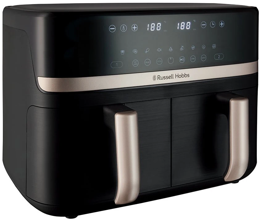Russell Hobs Karšto oro gruzdintuvė Russell Hobbs Satisfry Air 9L Dual Basket, 27680-56