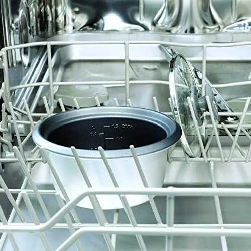 Russell Hobbs ryžių viryklė Russell Hobbs mini 0,4 l (su pakaitinimo funkcija, puodu su nepridegančia danga, ryžių samte