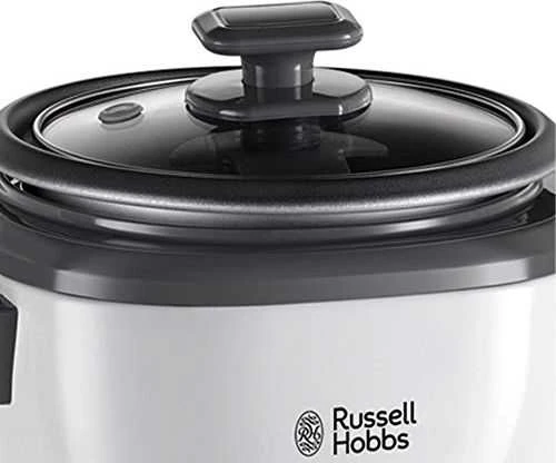 Russell Hobbs ryžių viryklė Russell Hobbs mini 0,4 l (su pakaitinimo funkcija, puodu su nepridegančia danga, ryžių samte